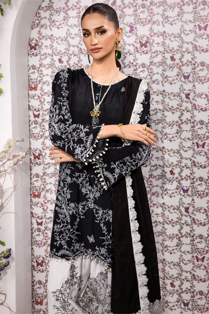 GARDEN GALA – 3PC RAWSILK & PAPERCOTTON PRET GRIP/SILK