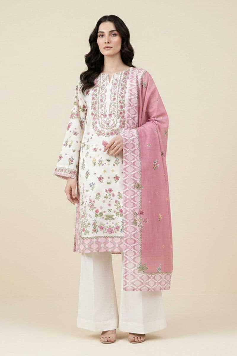 Printed - 2 Pc Lawn Suit (Shirt & Dupatta)