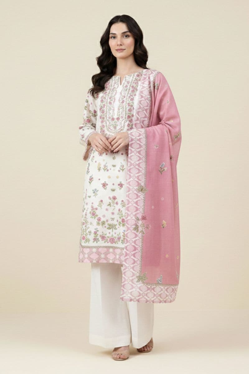 Printed - 2 Pc Lawn Suit (Shirt & Dupatta)
