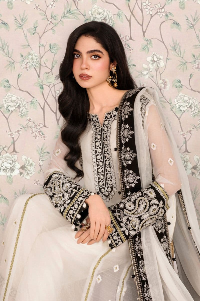 NOOR-E-SAYA – 2PC CHIFFON EID FESTIVE PRET