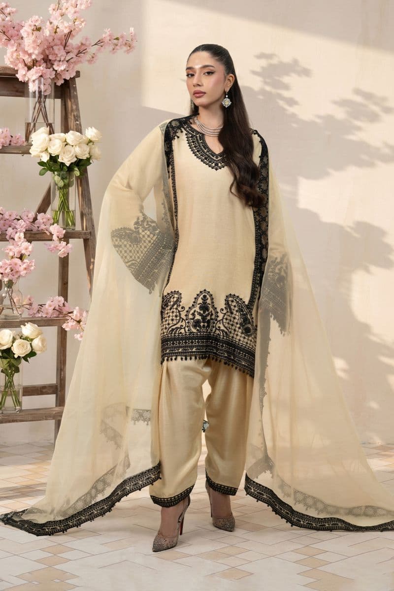 SPARKLE 2PC RAWSILK & ORGANZA EID FESTIVE PRET thumbnail