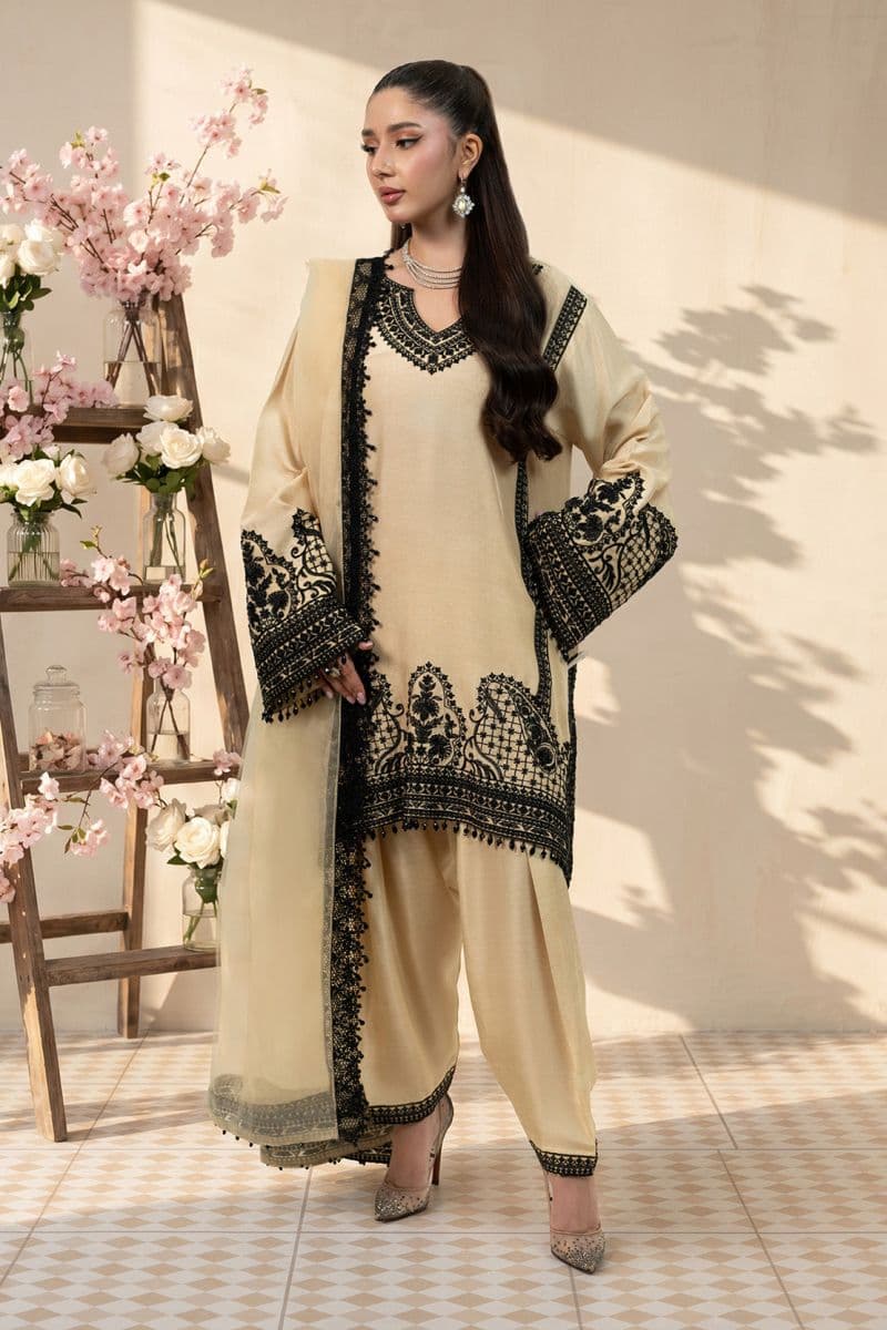 SPARKLE 2PC RAWSILK & ORGANZA EID FESTIVE PRET thumbnail