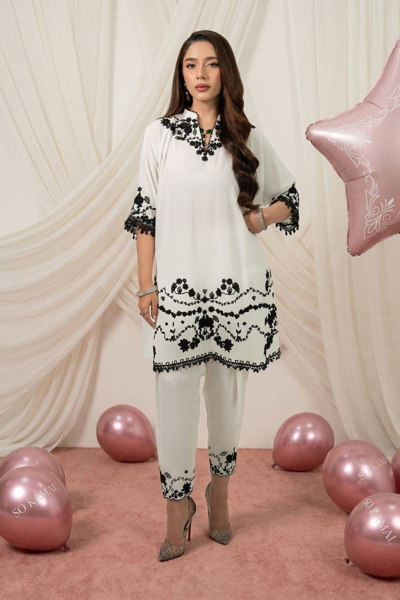 DIAMOND 2PC RAWSILK EID FESTIVE PRET thumbnail