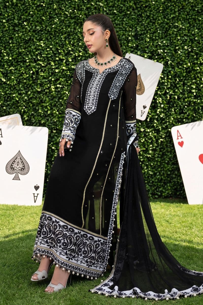 DAZZLE 2PC CHIFFON EID FESTIVE PRET thumbnail