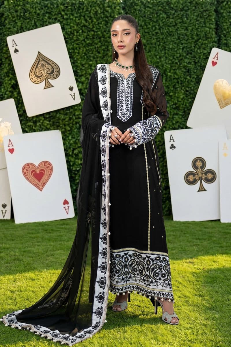DAZZLE 2PC CHIFFON EID FESTIVE PRET thumbnail