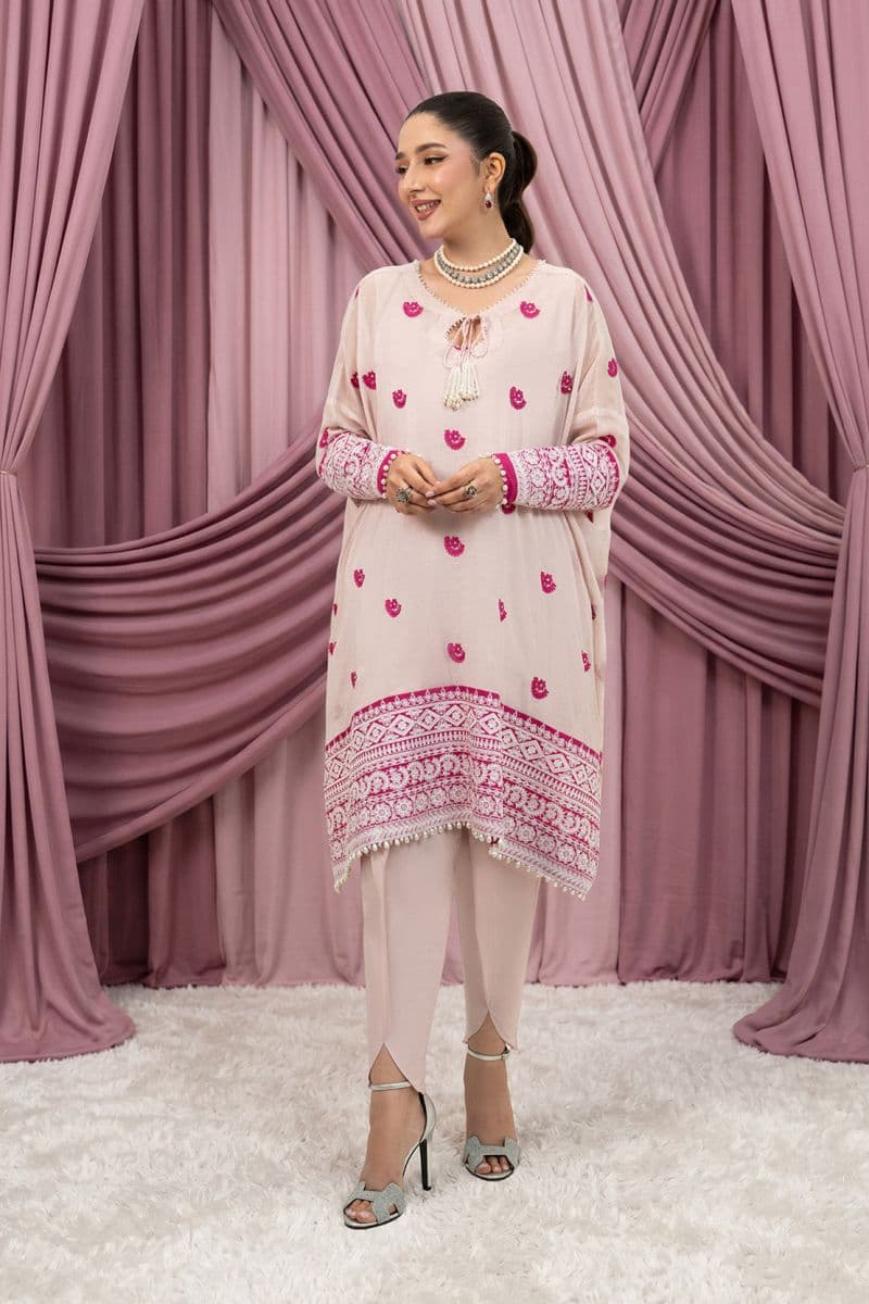 COTTON CANDY 2PC PAPERCOTTON & LAWN EID FESTIVE PRET thumbnail