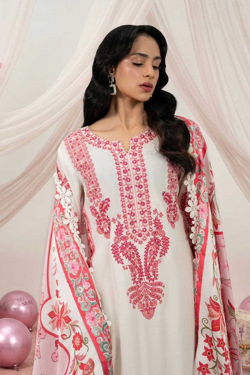 PEARL 2PC RAWSILK & SHAMOUSE EID FESTIVE PRET thumbnail