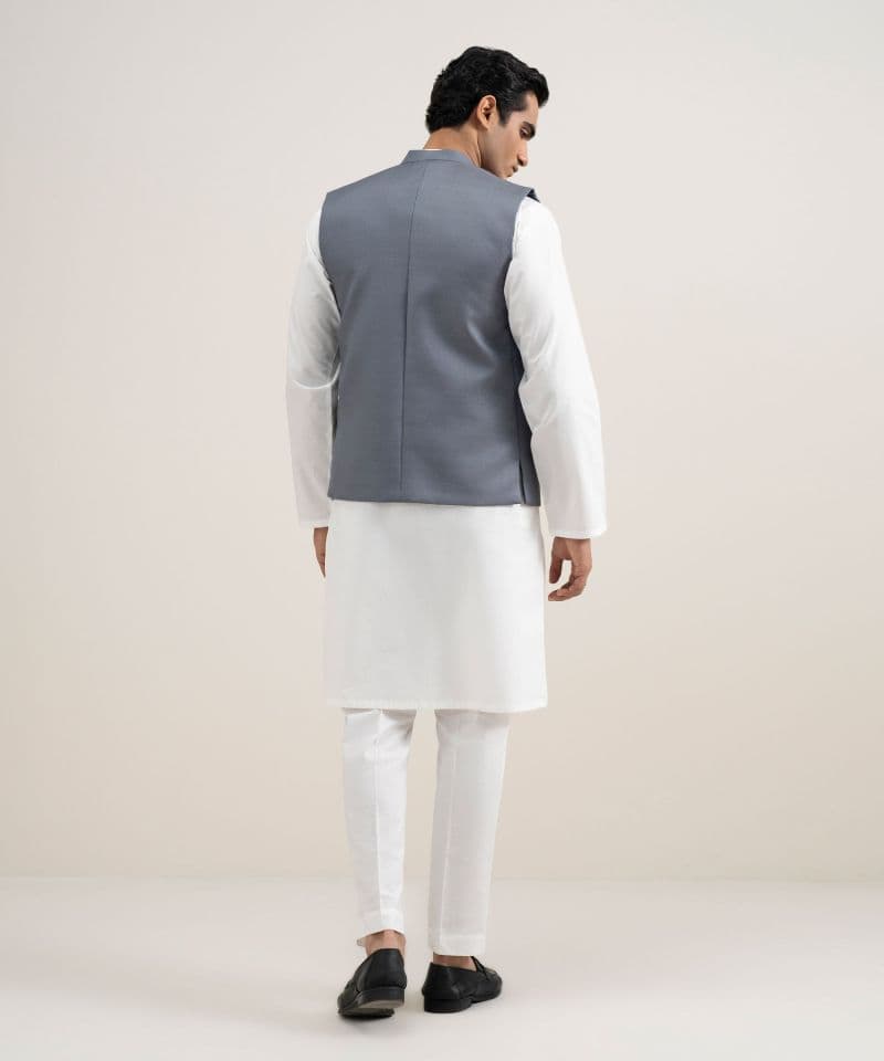 Textured Dobby Waistcoat