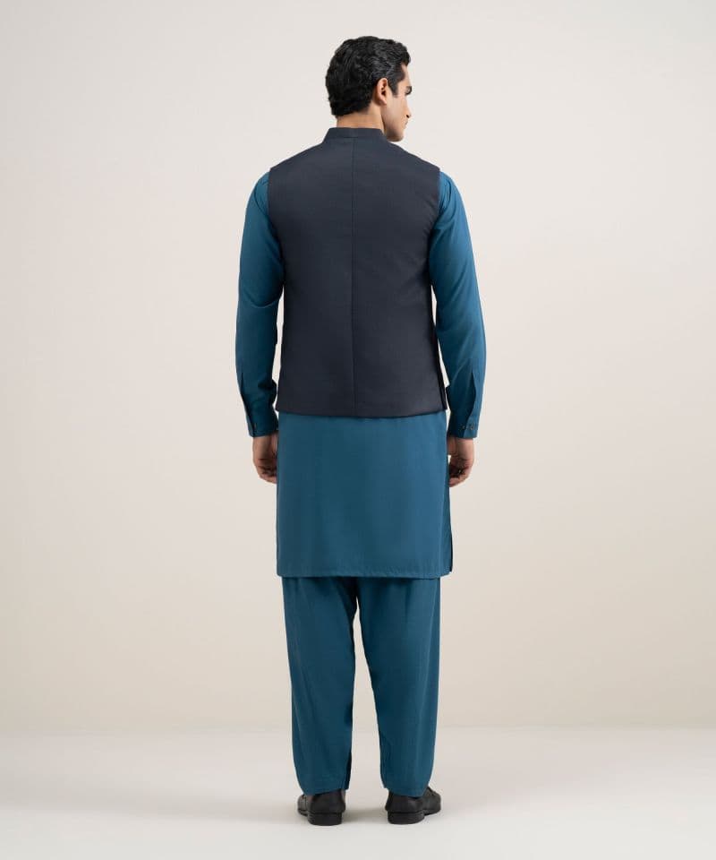 Textured Dobby Waistcoat