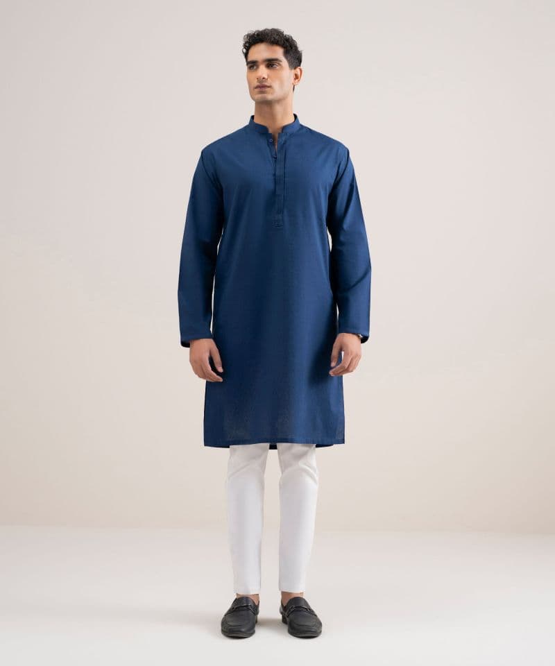 Premium Cotton Jacquard Kurta thumbnail