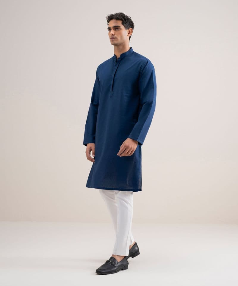 Premium Cotton Jacquard Kurta thumbnail