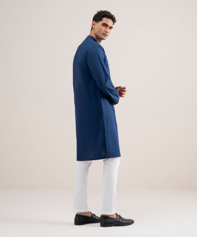 Premium Cotton Jacquard Kurta thumbnail