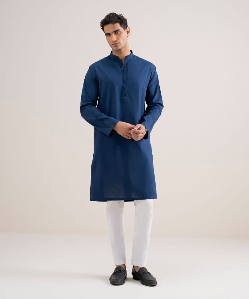 Premium Cotton Jacquard Kurta thumbnail