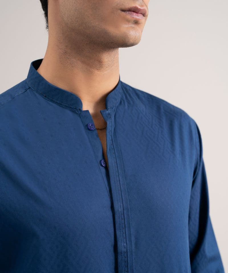 Premium Cotton Jacquard Kurta thumbnail