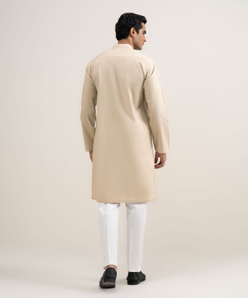 Embroidered Cotton Kurta