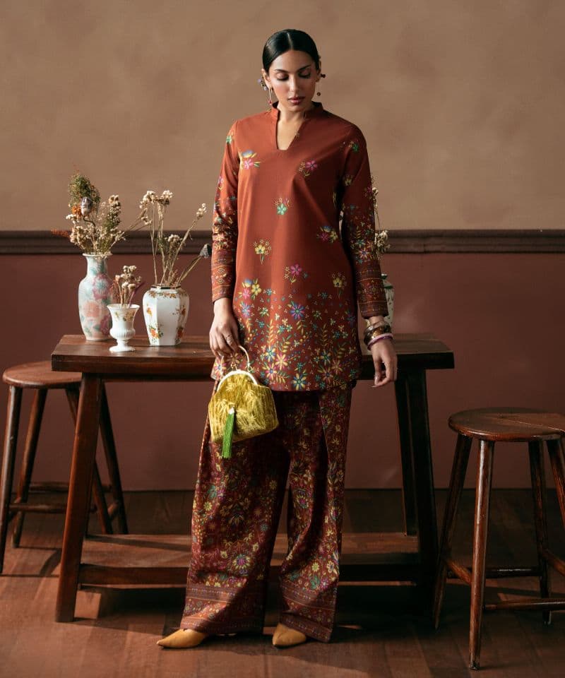 2 Piece - Printed Cotton Suit thumbnail