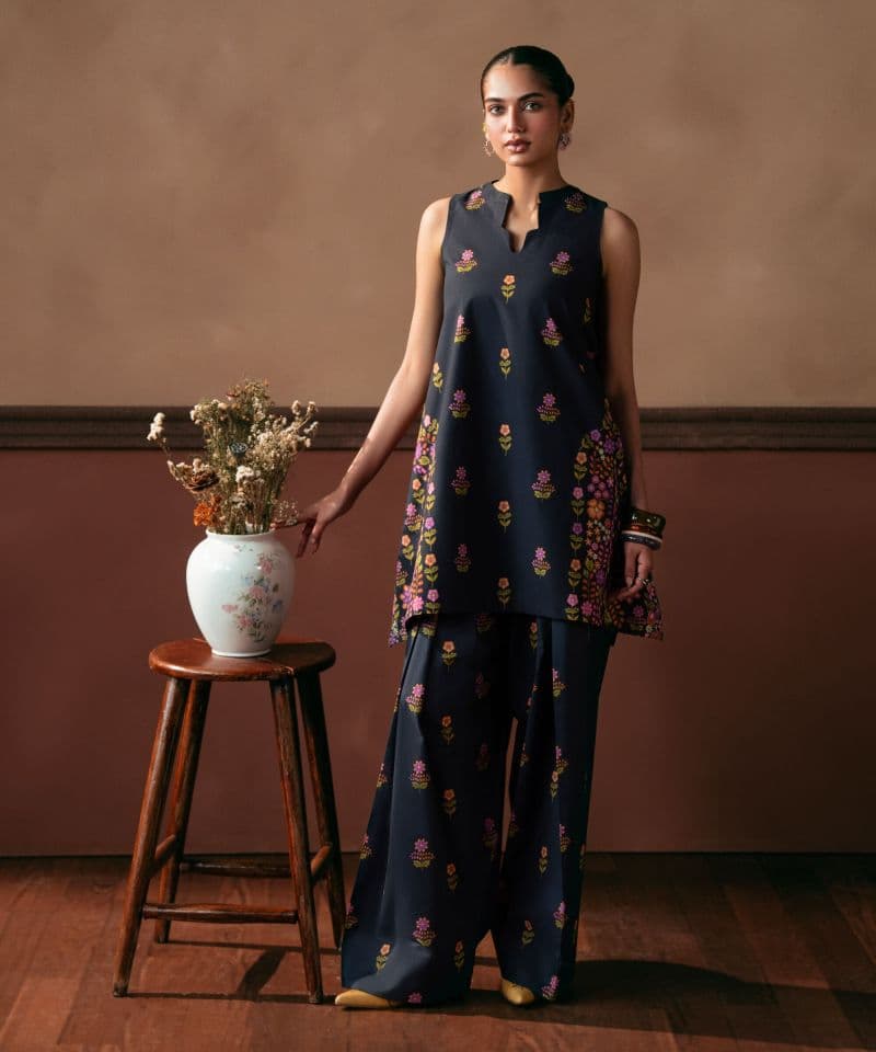 2 Piece - Printed Cotton Suit thumbnail
