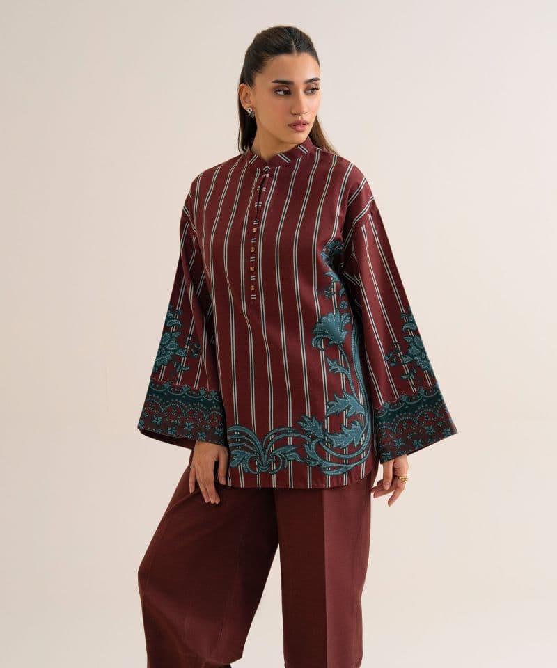 2 Piece - Printed Premium Khaddar Suit