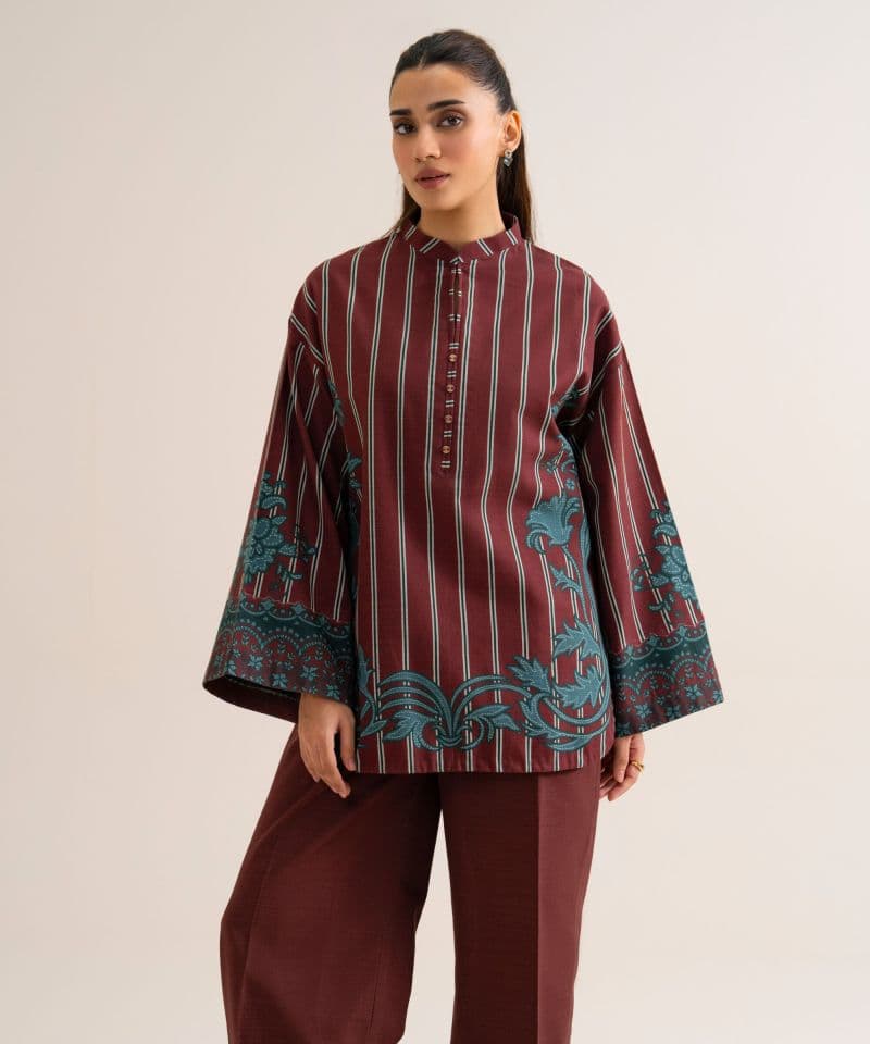 2 Piece - Printed Premium Khaddar Suit
