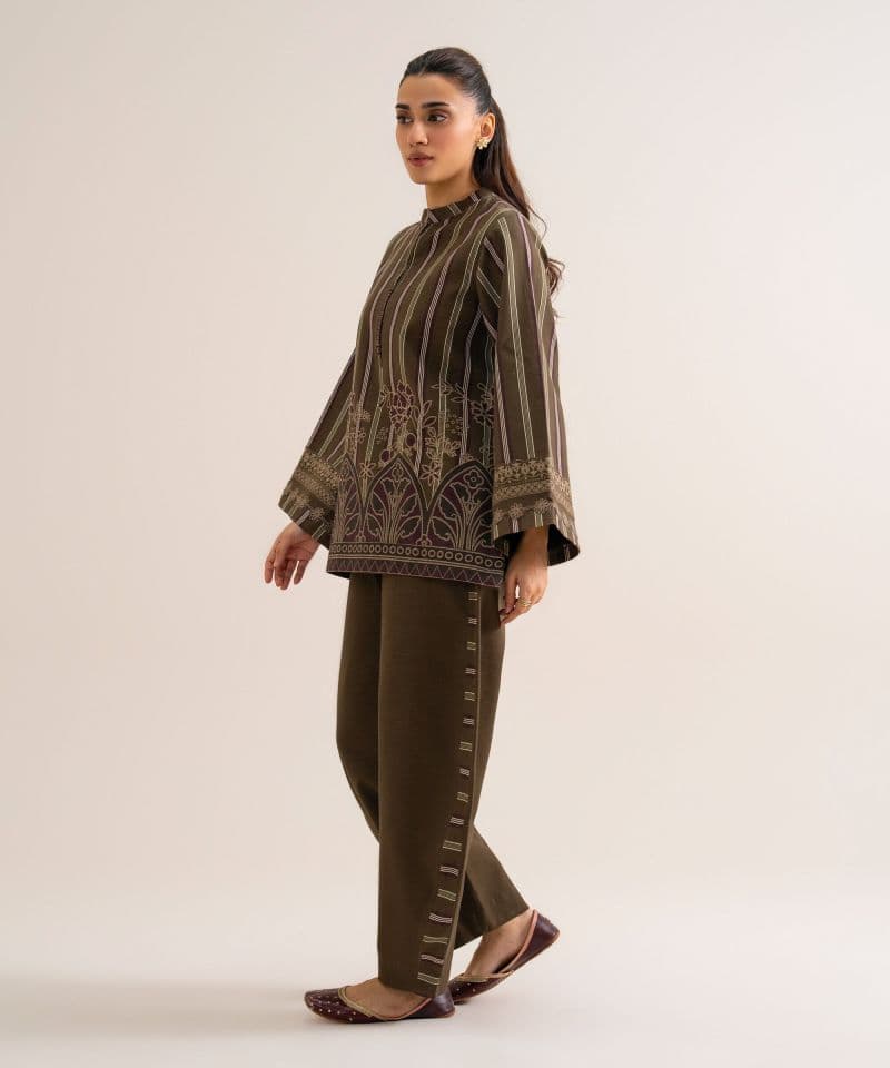 2 Piece - Printed Premium Khaddar Suit