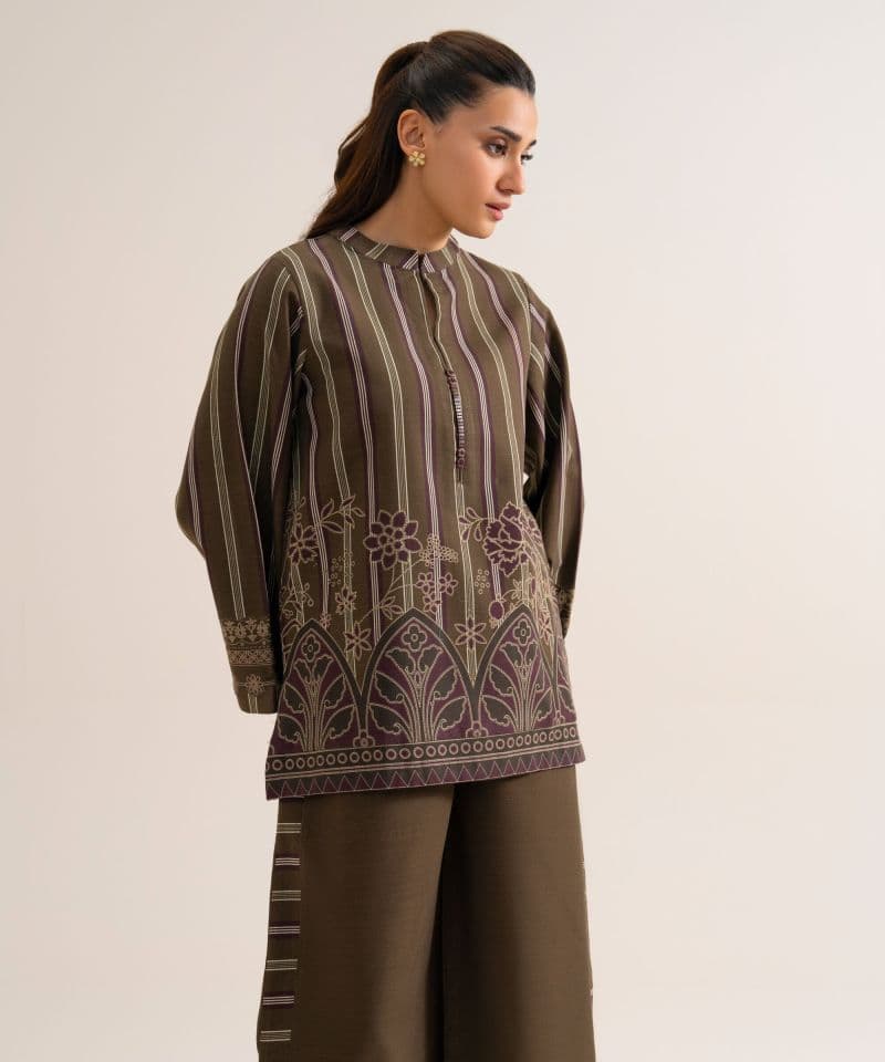 2 Piece - Printed Premium Khaddar Suit