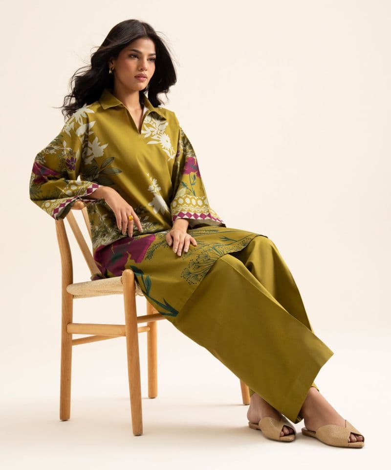 2 Piece - Printed Cotton Suit thumbnail