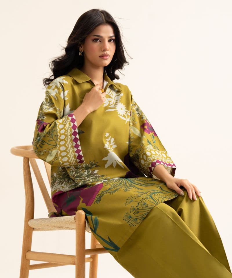 2 Piece - Printed Cotton Suit thumbnail