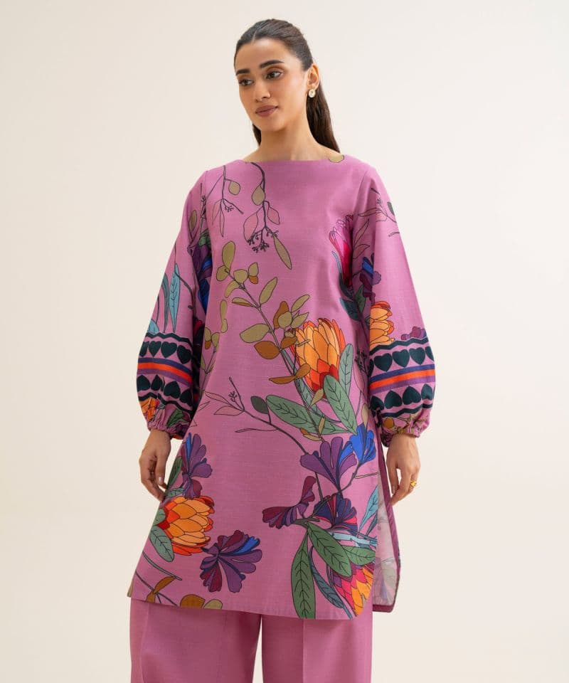 2 Piece - Printed Light Khaddar Suit thumbnail