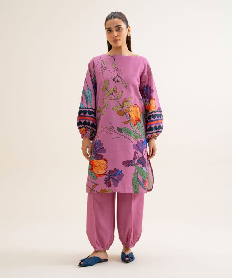2 Piece - Printed Light Khaddar Suit thumbnail