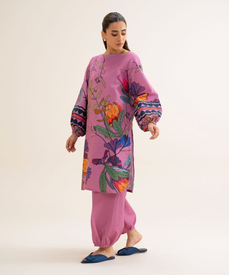 2 Piece - Printed Light Khaddar Suit thumbnail
