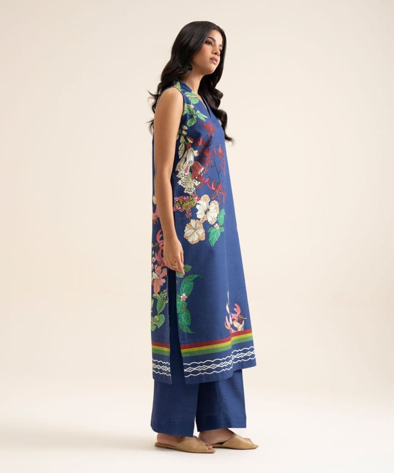 2 Piece - Printed Premium Khaddar Suit