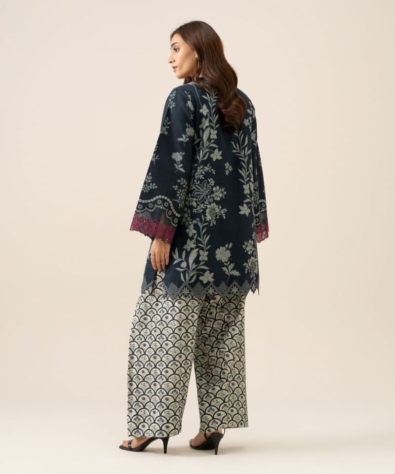 2 Piece - Embroidered Light Khaddar Suit thumbnail