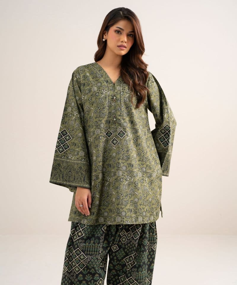 2 Piece - Printed Cotton Suit thumbnail