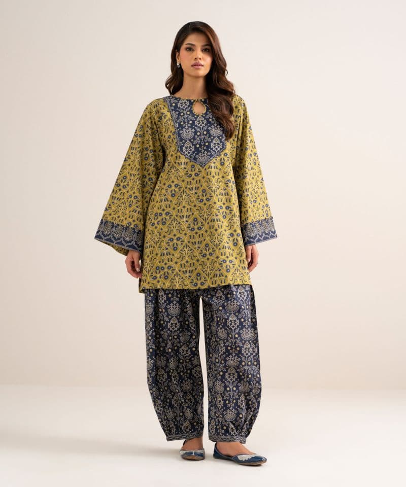 2 Piece - Printed Cotton Suit thumbnail