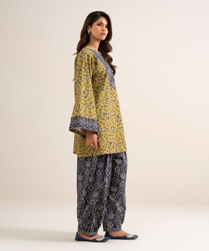 2 Piece - Printed Cotton Suit thumbnail