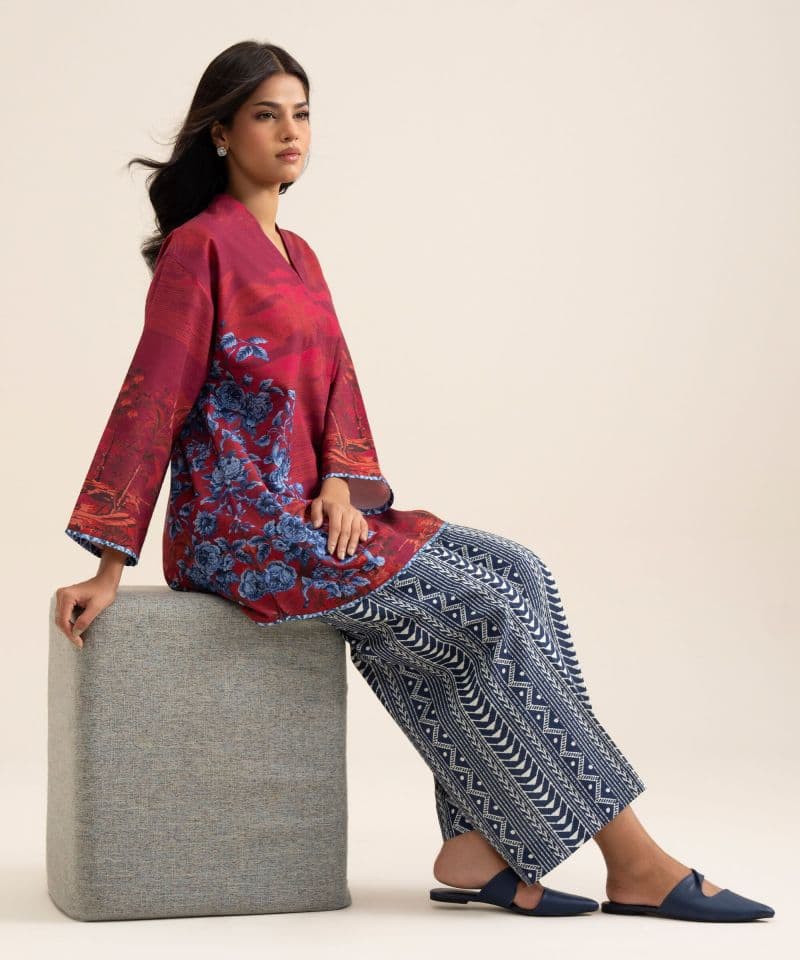 Printed Premium Khaddar Shirt thumbnail