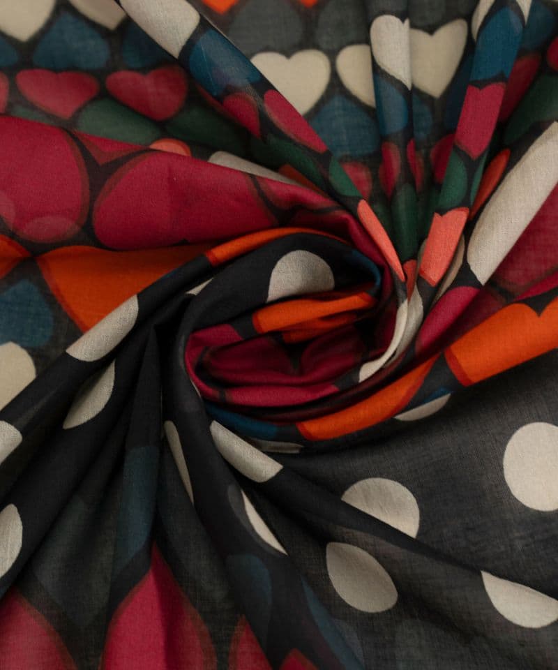 Printed Textured Voile Dupatta thumbnail