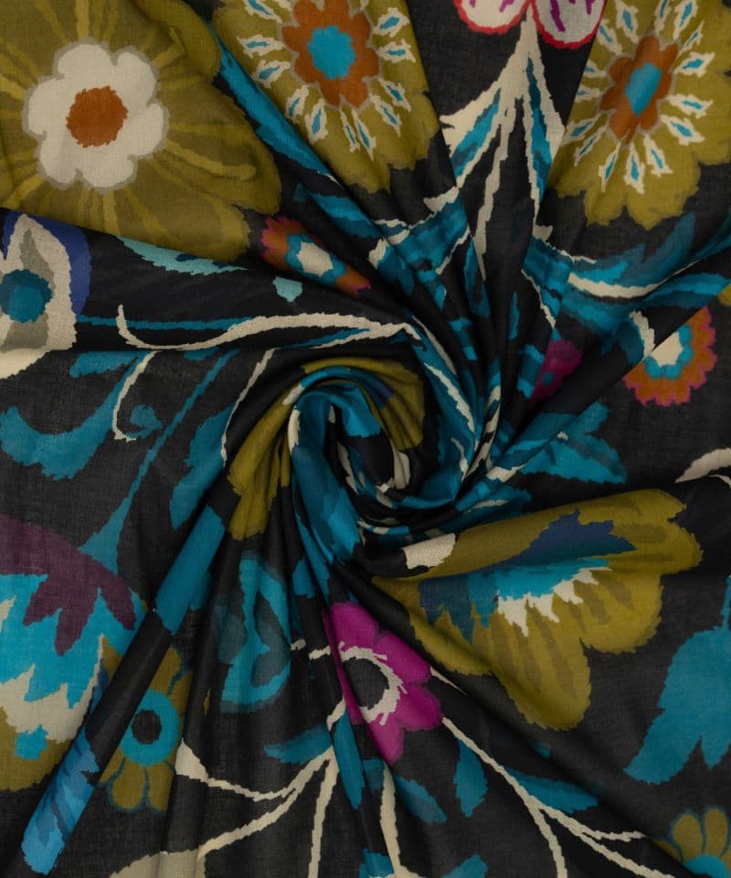 Printed Textured Voile Dupatta thumbnail