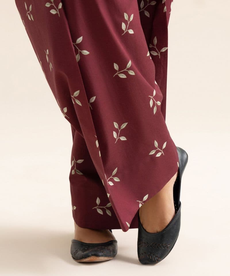 Printed Premium Khaddar Trousers