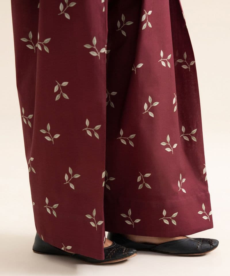 Printed Premium Khaddar Trousers