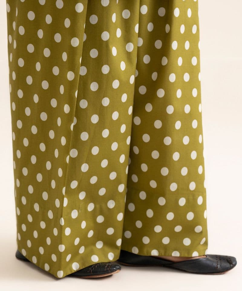 Printed Cotton Trousers