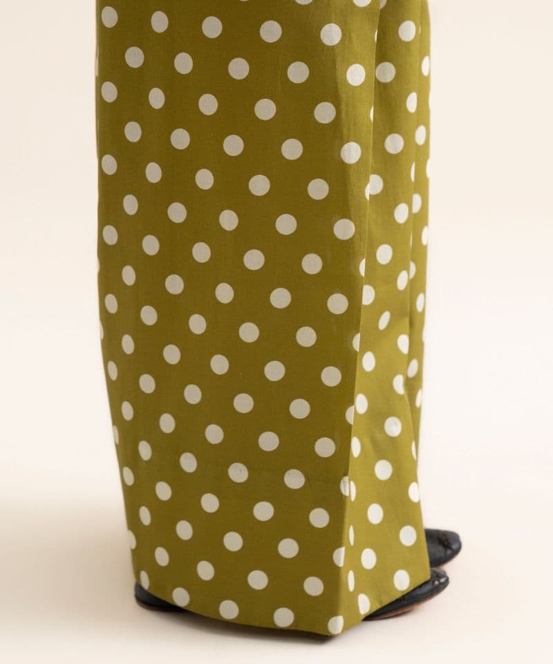 Printed Cotton Trousers
