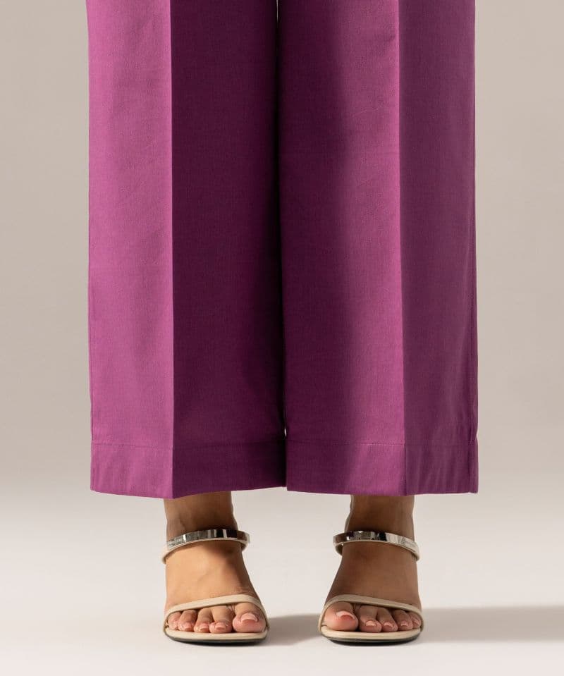Solid Cotton Viscose Culottes thumbnail