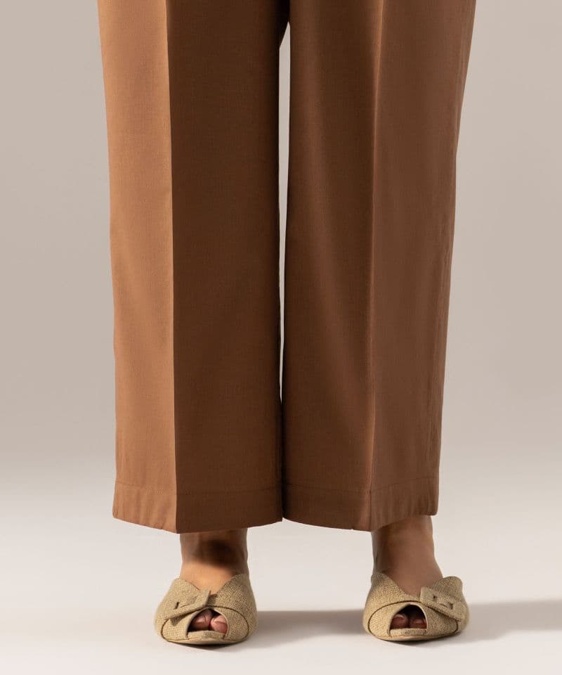 Solid Cotton Viscose Culottes thumbnail