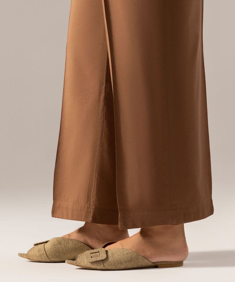 Solid Cotton Viscose Culottes thumbnail