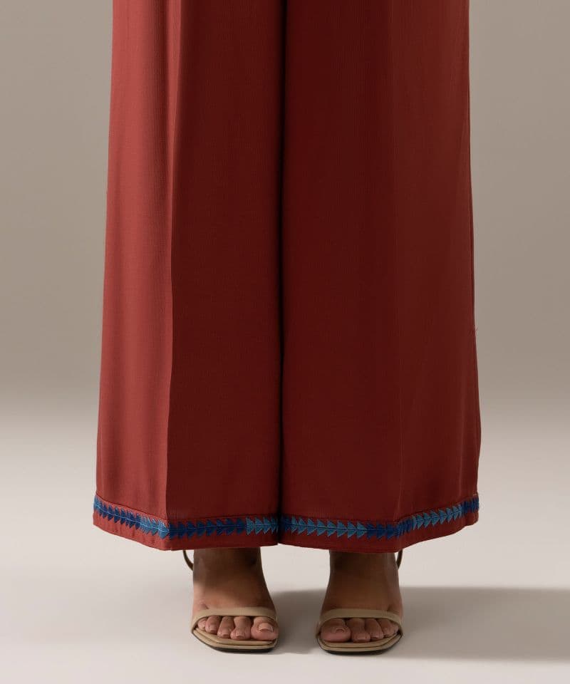Solid Bedford Flared Pants thumbnail