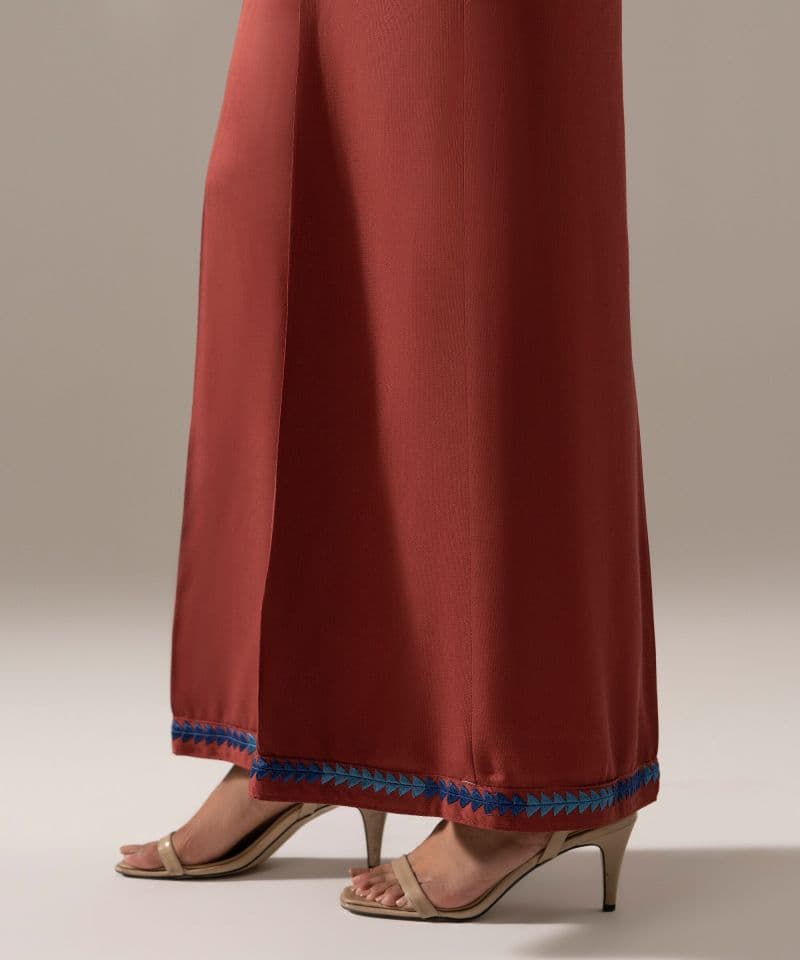 Solid Bedford Flared Pants thumbnail