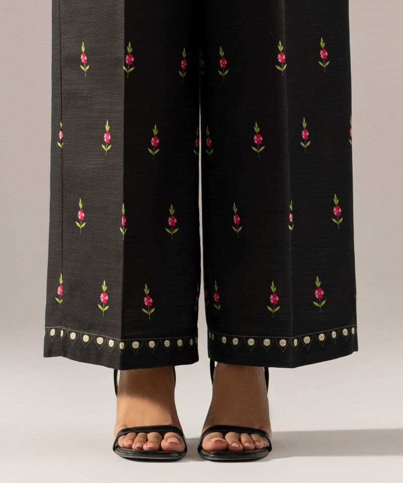 Printed Khaddar Culottes thumbnail