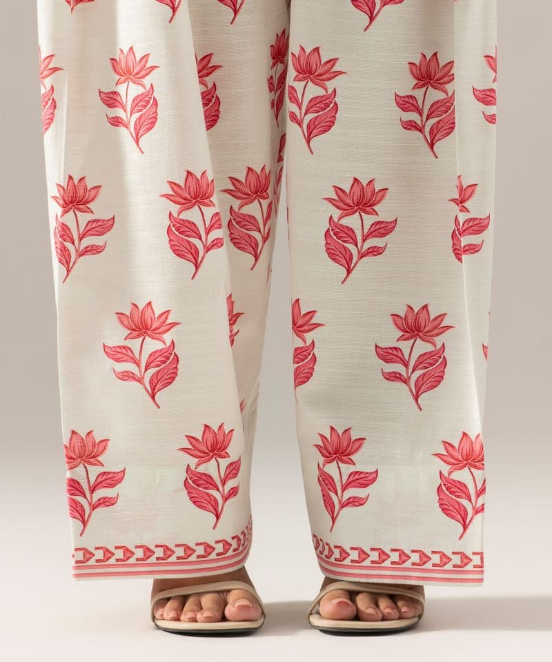 Printed Khaddar Farshi Shalwar thumbnail