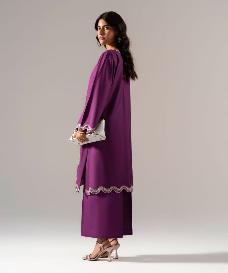 Embroidered Cotton Viscose Shirt